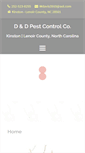 Mobile Screenshot of ddpestcontrol.com