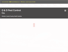 Tablet Screenshot of ddpestcontrol.com